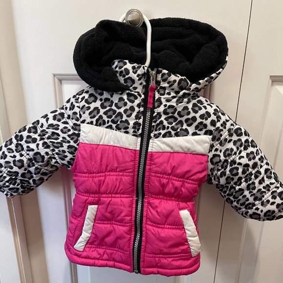 Pink Platinum Other - PINK Platinum Children's Coat With Leopard Print. Size 12m.